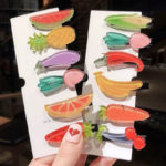 Vege and Fruit Hair Barrette Hair Clip Hair Slide