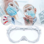 Protective Safety Goggles Wide Vision Disposable Indirect Vent Anti-Fog Medical Splash Goggles
