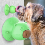 Sucker pig dog toy