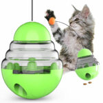 Funny cat ball feeder